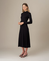 Thumbnail for your product : Jigsaw Mock Neck Long Sleeve Dress