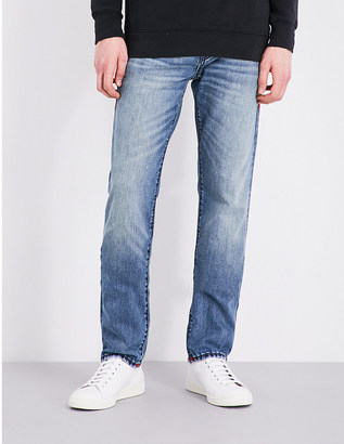 True Religion Rocco flap relaxed skinny-fit jeans