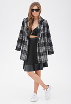 Thumbnail for your product : Forever 21 faux leather-trimmed skirt