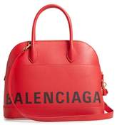 Thumbnail for your product : Balenciaga Ville Logo Leather Satchel