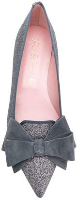 Pretty Ballerinas glitter pointed loafers