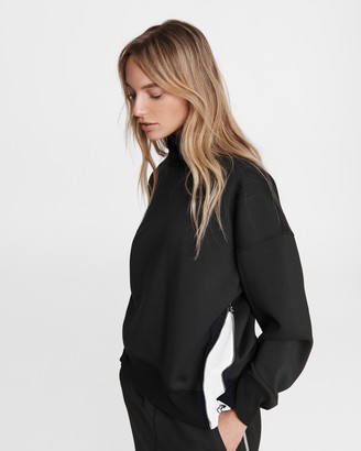 ladies turtleneck with back zipper