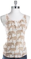 Thumbnail for your product : Lucky Brand Elephant Print Tank