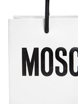 Thumbnail for your product : Moschino Logo Shopping Nappa Leather Tote