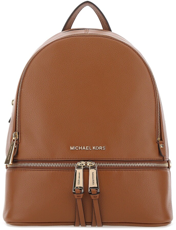 michael kors brown backpack