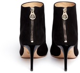 Thumbnail for your product : Charlotte Olympia 'Myrtle' patent toe cap suede