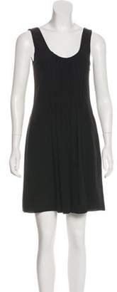 Burberry Silk Sleeveless Dress Black Silk Sleeveless Dress
