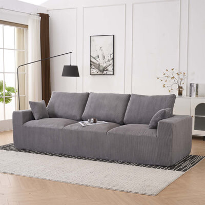 Boneless Sectional Cloud Couch Sofa for Living Room, U-Shaped Modular Modern Lounge Sleeper, Ideal for Relaxation and Entertainment