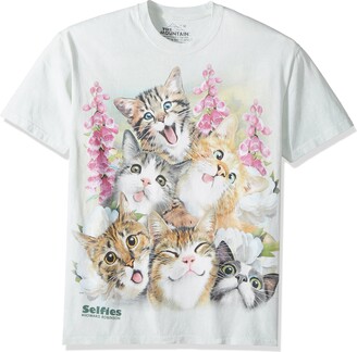 The Mountain Men's Kitten Selfie T-Shirt