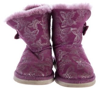 UGG Girls' Bailey Button Butterfly Boots