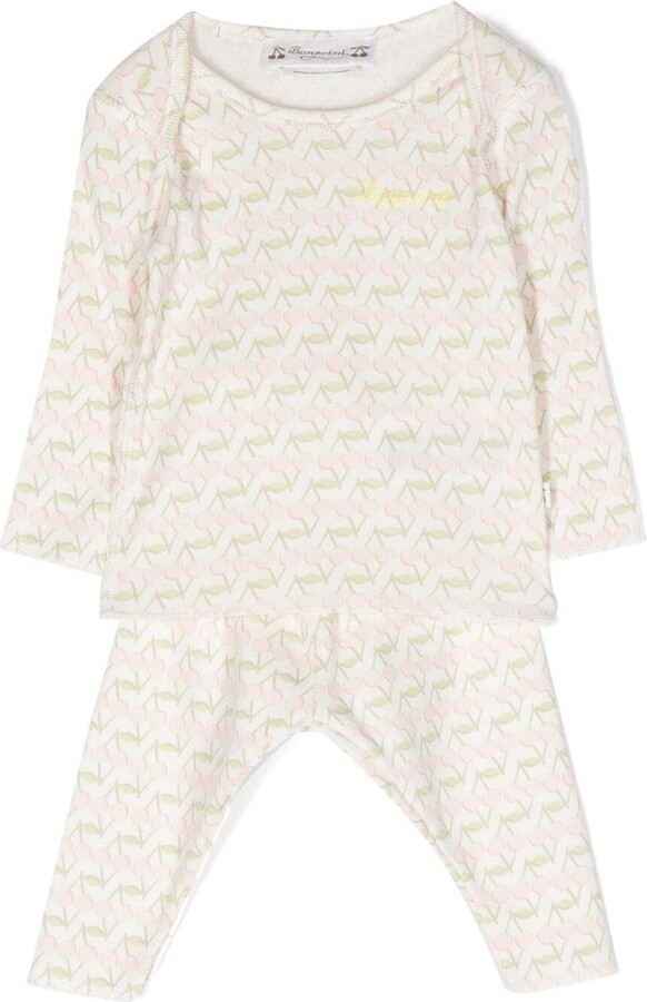 Bonpoint Timi cherry-print two-piece set ShopStyle