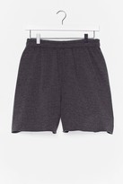 Thumbnail for your product : Nasty Gal Womens Pit Stop Relaxed Jogger Shorts - Grey - 8, Grey