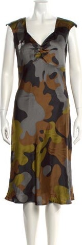 JC de CASTELBAJAC Silk Midi Length Dress