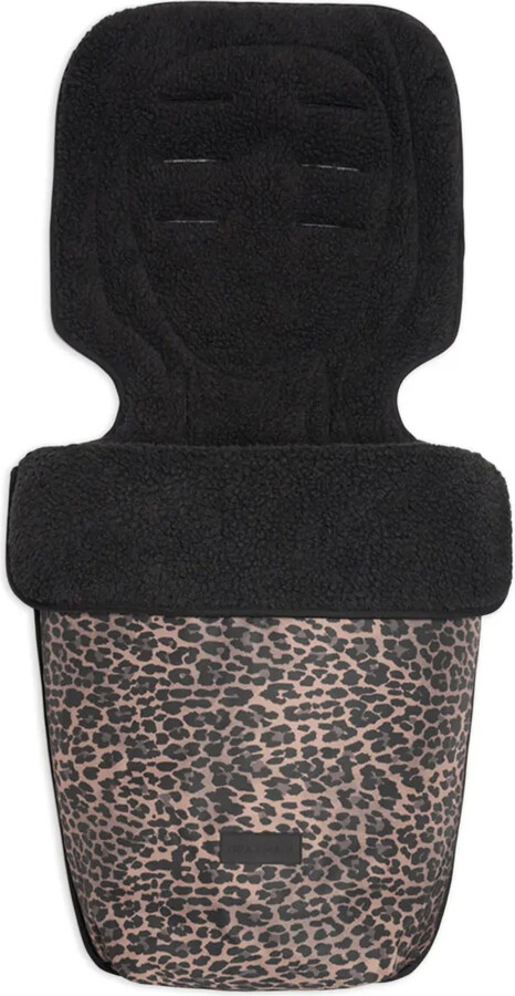 Leopard-Print Stroller Footmuff