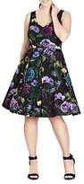 Thumbnail for your product : City Chic Plus Perfect Floral Dress