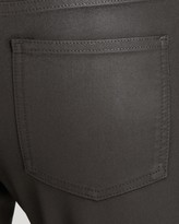 Thumbnail for your product : Elie Tahari Denim Coated Zip Moto Jeans in Steel