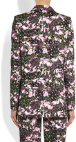 Thumbnail for your product : Givenchy Floral-print cotton-drill blazer
