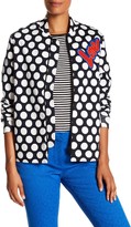 Thumbnail for your product : Love Moschino Dotted Patch Bomber Jacket