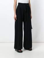 Thumbnail for your product : Barbara I Gongini wide leg cropped trousers
