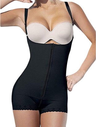 AQ899 Shapewear Bodysuit for Women Fajas Colombianas Waist Trainer Butt  Lifter Thigh Slimmer Full Body Shaper Double Compression Corset Coffee -  ShopStyle