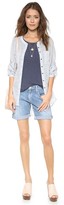 Thumbnail for your product : True Religion Miles Relaxed Rolled Shorts