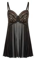Thumbnail for your product : City Chic Citychic Cordelia Underwire Babydoll - black