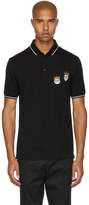 Thumbnail for your product : Dolce & Gabbana Black King Designers Polo