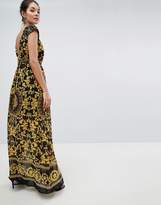 Thumbnail for your product : Traffic People Grecian Belted Maxi Dress