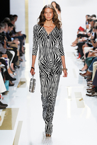 Thumbnail for your product : Diane von Furstenberg Reina Silk Jersey Tunic Dress