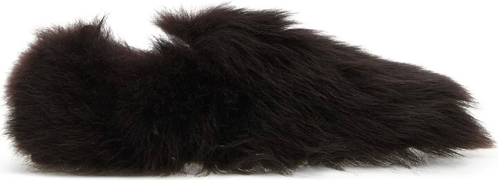 Tod's Gommino sheep fur loafers