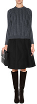 Thumbnail for your product : Jil Sander Navy Cotton-Silk Skirt in Black