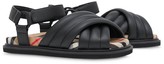 Thumbnail for your product : Burberry Children Vintage Check-Lined Quilted Sandals