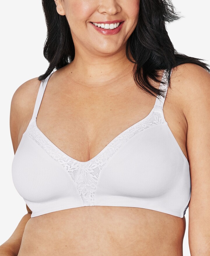 Playtex Secrets Perfectly Smooth Underwire Bra 4747 - ShopStyle Plus Size  Intimates