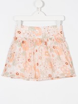 Thumbnail for your product : Chloé Children Floral Print Skirt