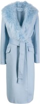 Thumbnail for your product : Prada Oversized Collar Mid-Length Coat