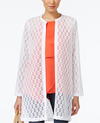 Alfani Lace Duster Cardigan, Only at Macy's
