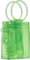 Thumbnail for your product : Mame Kurogouchi SSENSE Exclusive Green Sculptural Mini Handle Bag