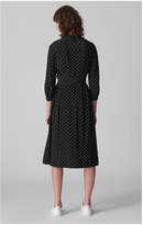 Thumbnail for your product : Whistles Kamala Belted Spot Shirt Dress