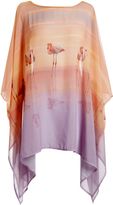 Thumbnail for your product : Next Flamingo Sublimation Print Poncho