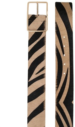 B-Low the Belt Milla zebra print belt