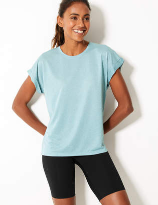 Marks and Spencer Quick Dry Short Sleeve Sport Top