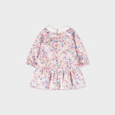 Thumbnail for your product : Paul Smith Baby Girls' Floral 'Maisy' Dress With White Collar