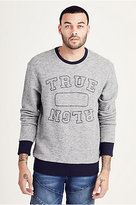 Thumbnail for your product : True Religion Embroidered Crewneck Mens Pullover