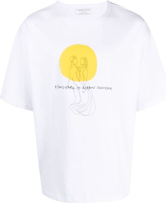 Societe Anonyme graphic-print cotton T-shirt