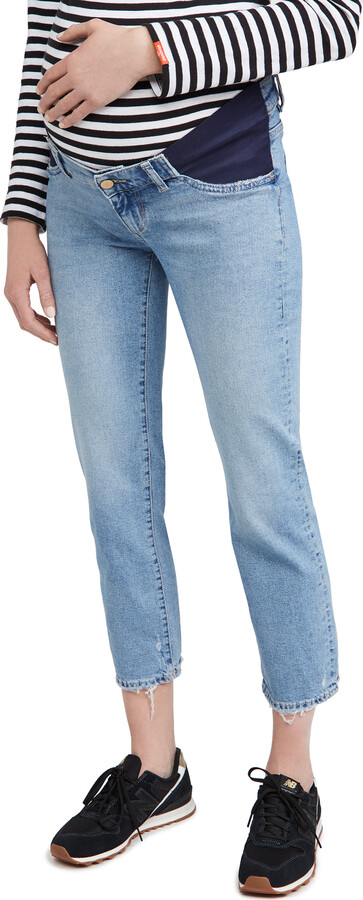 DL1961 Patti Straight Maternity Ankle Jeans