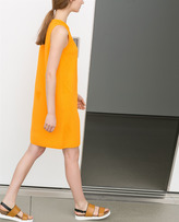 Thumbnail for your product : Zara 29489 Straight Cut Dress With Side Zip