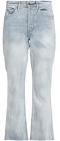 Helmut Lang Faded High-Rise Flared Jeans