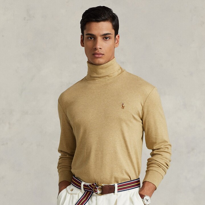 Ralph Lauren Soft Cotton Turtleneck - ShopStyle Long Sleeve Shirts
