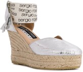 Thumbnail for your product : Sergio Rossi x Manebì wedge espadrilles