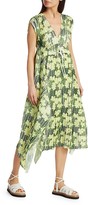 Thumbnail for your product : 3.1 Phillip Lim Floral Print Pleated Midi Dress